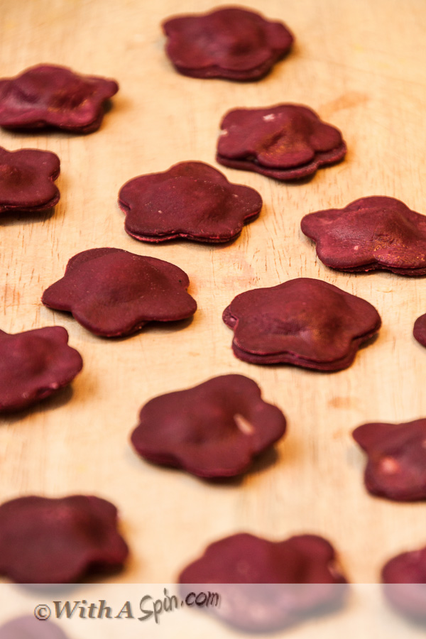 Homemade Beet Ravioli | With A Spin