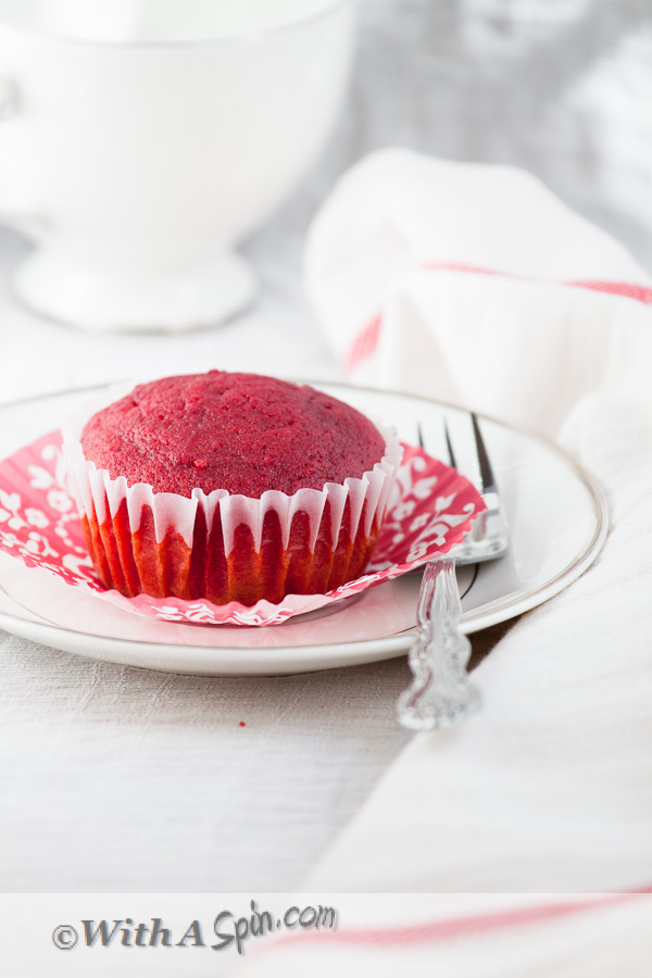 Red velvet cupcake | With A Spin