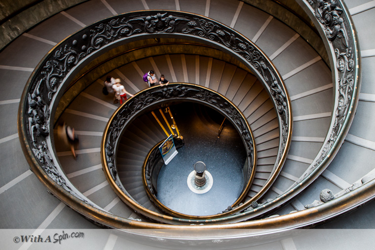 Spiral stairs in vatican