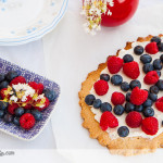 Red white and blue shortbread by With A Spin