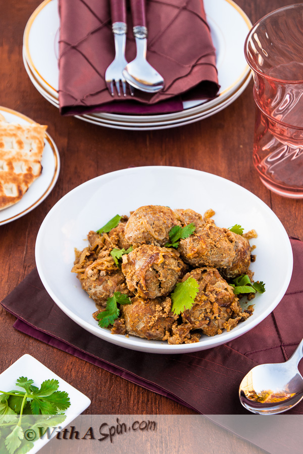 Meatball curry | With A Spin