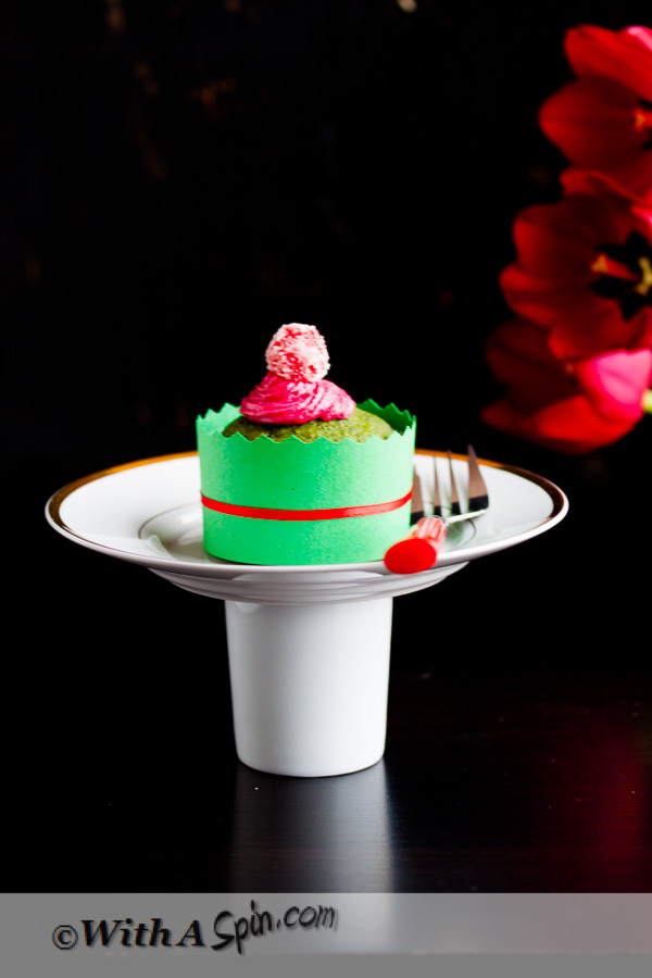 All Natural Christmas Cupcake | With A Spin