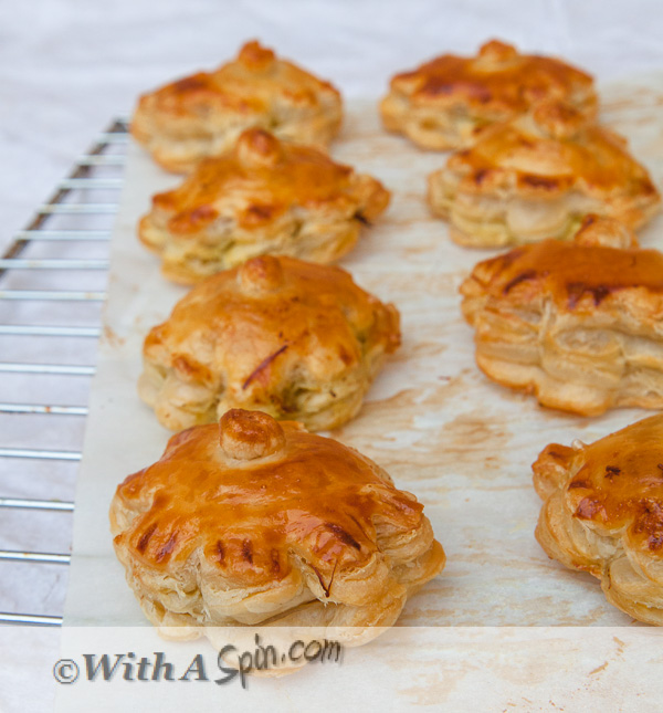 Savory puff pastry | With A Spin