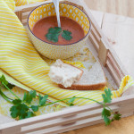 Tomato Soup with Spiced Oil | With A Spin