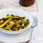 Sauteed Spring onion | With A Spin