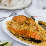 Salmon Pulao | Copyright © With A Spin