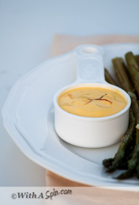 Saffron Aioli | Copyright © With A Spin