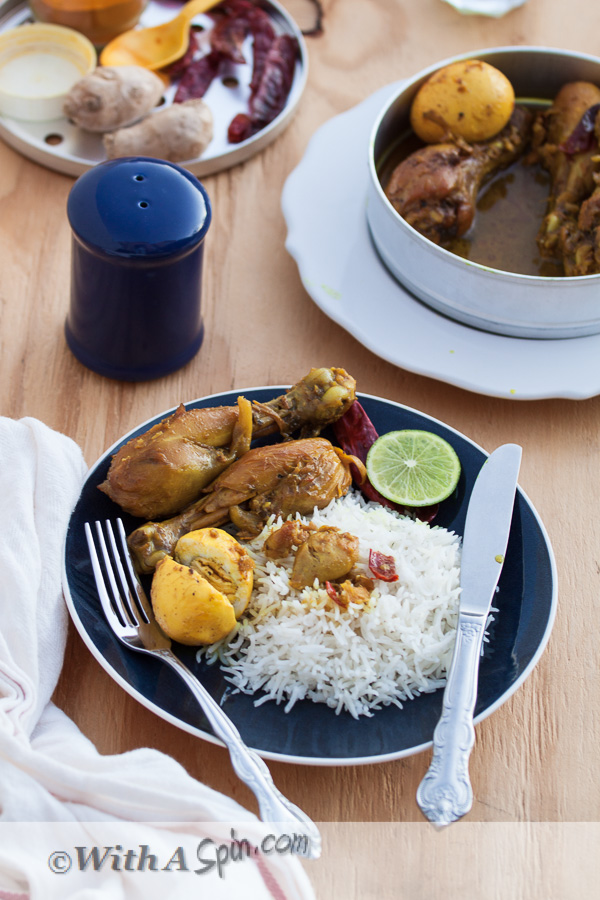 Goalondo Chicken Curry | Copyright © With A Spin