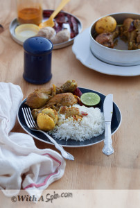 Chicken curry | Copyright © With A Spin