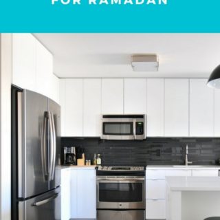 Organize kitchen for Ramadan
