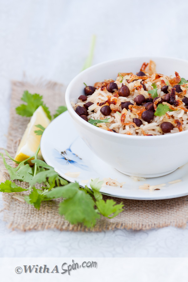 Cholar pulao for Ramadan | Copyright © With A Spin