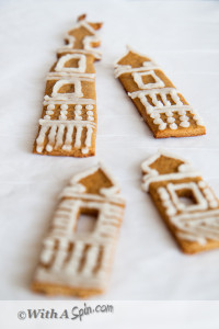 Gingerbread Minaret cookies | Copyright © With A Spin