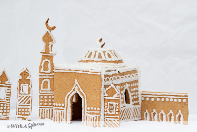 Gingerbread Mosque | Copyright © With A Spin