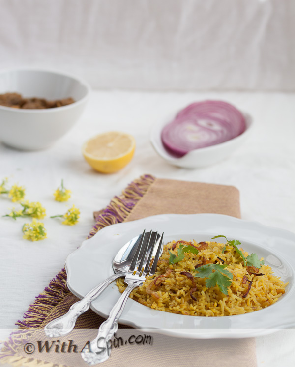 Bhuna khichuri | Copyright © With A Spin