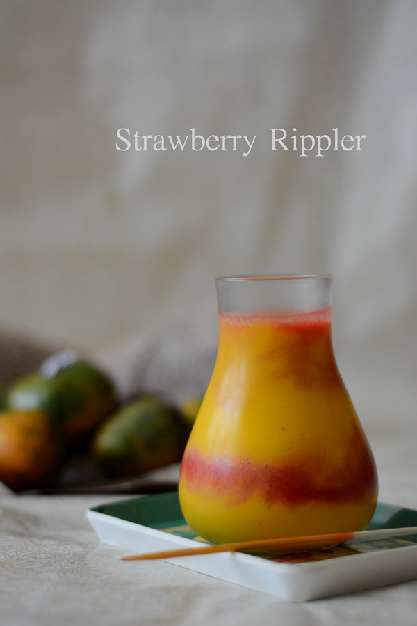 Berry mango Smoothie | With A Spin