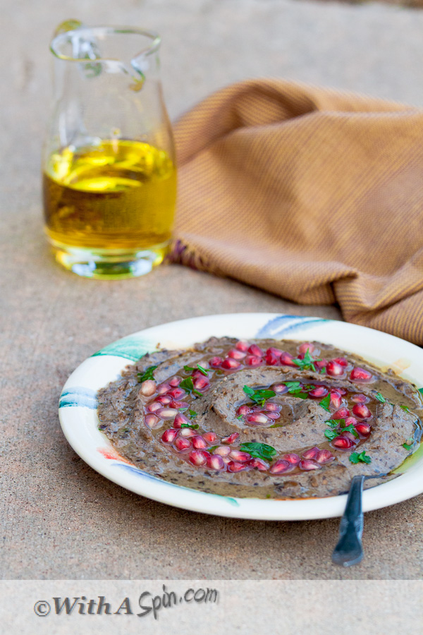Middle eastern Baba Ganoush recipe | With A Spin