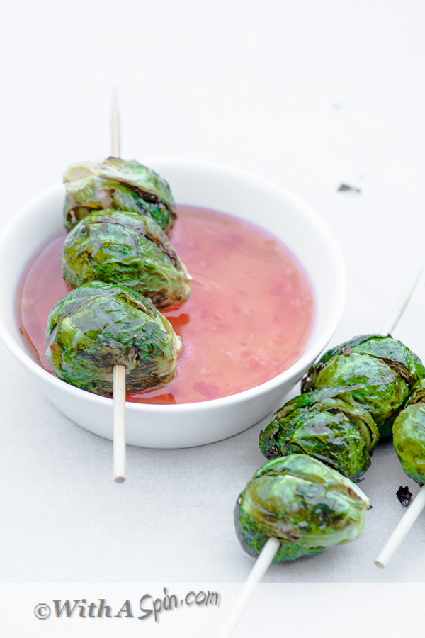 Brussels sprouts kabab | With A Spin