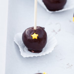 Chocolate Pomegranate Cake Pop | With A Spin