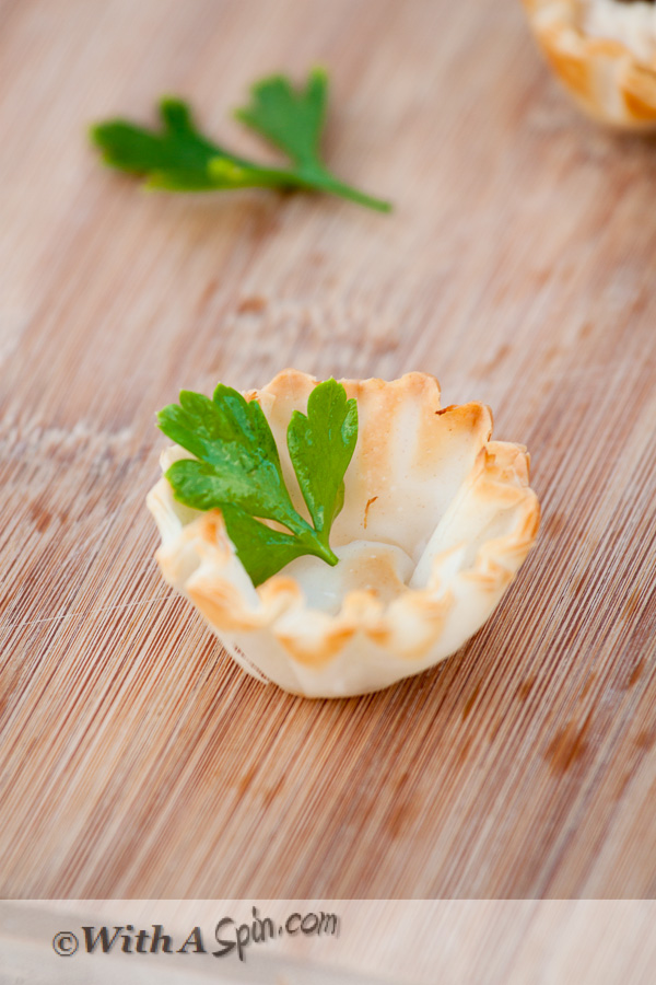 Phyllo shell Tart | With A Spin