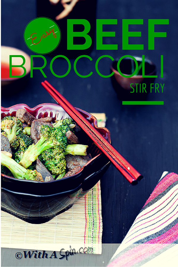 Chinese Beef broccoli stir fry | With A Spin