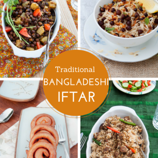 Traditional Iftar from Bangladesh