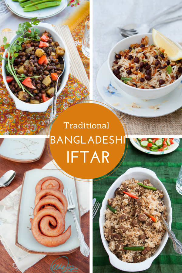 Traditional Iftar from Bangladesh