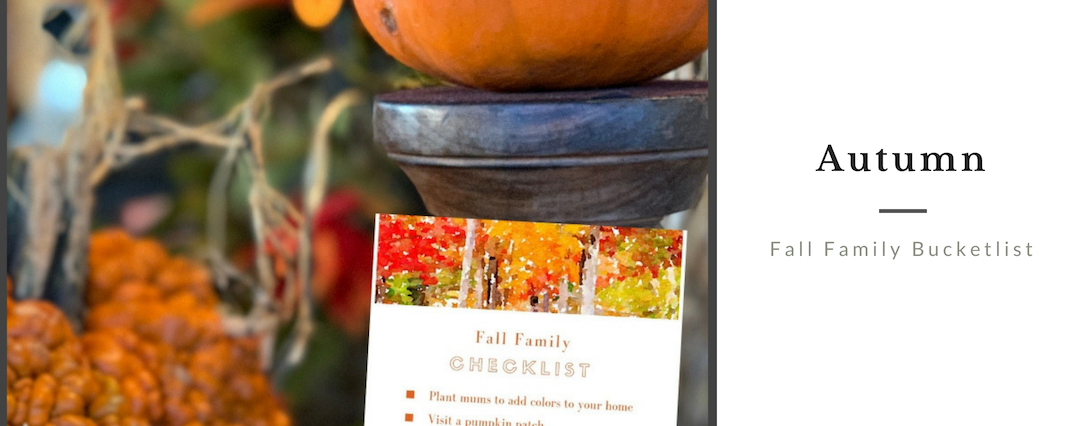 Fall Family checklist