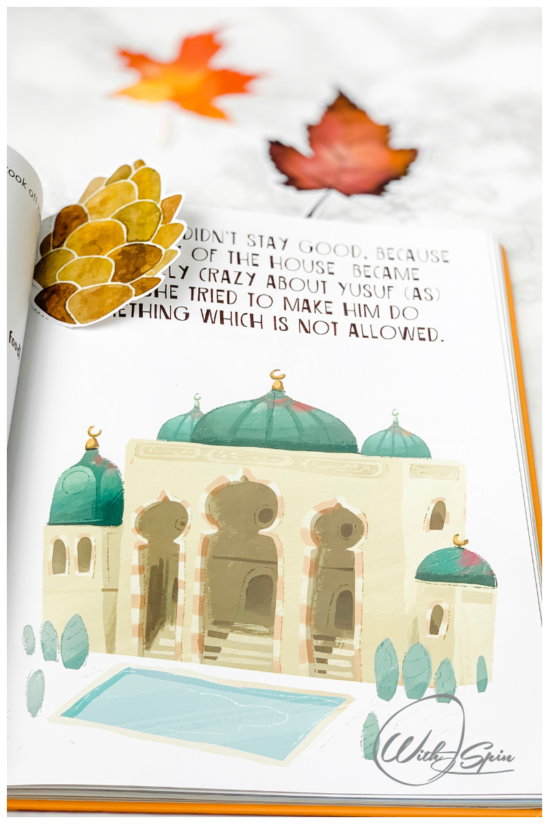 Islamic book for kids - Autumn book mark free printables
