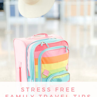 stress free travel with children