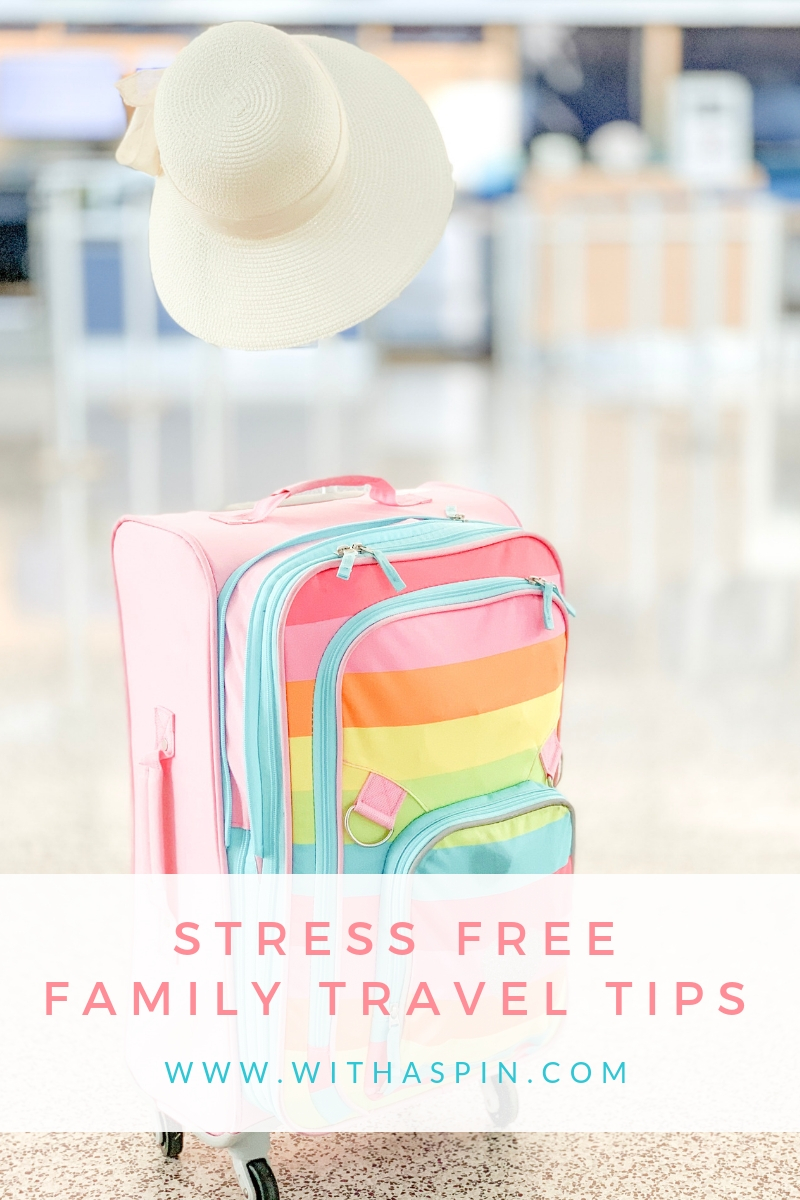 stress free travel with children