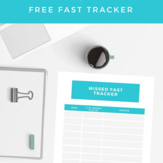 How to make up missed fasts and a Tracker