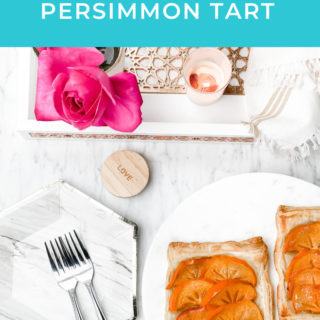 persimmon tart recipe - withaspin