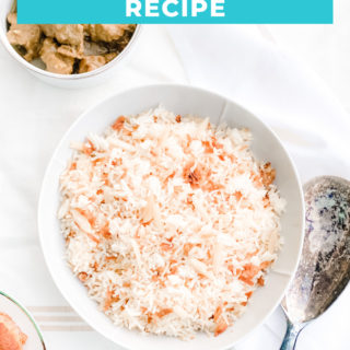 Desi dinner party rice recipe - WithASpin