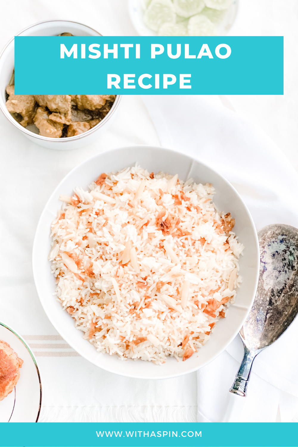 Desi dinner party rice recipe - WithASpin