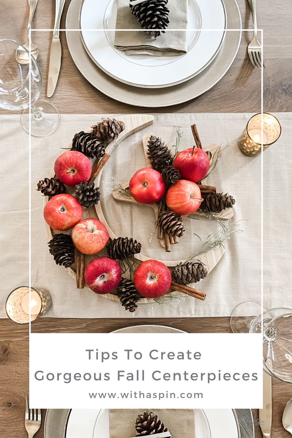 Fall Table decor - WithASpin