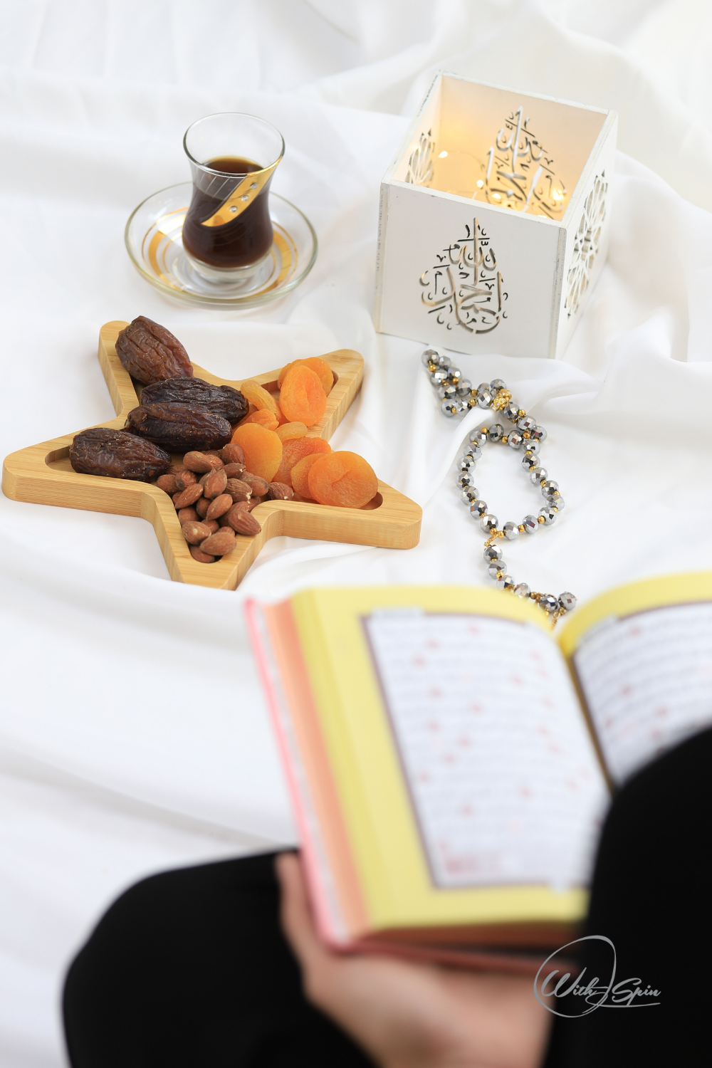 Ramadan decor - Quran reading corner