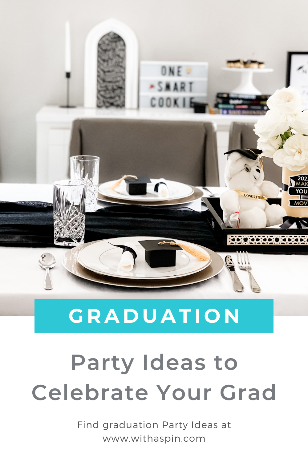 Cute Graduation Party Ideas - WithASpin