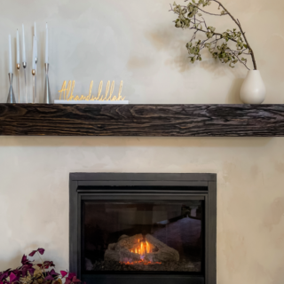 Fall home decor - Fireplace - WithASpin
