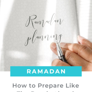 How to prepare for ramadan like the Prophet - WithASpin